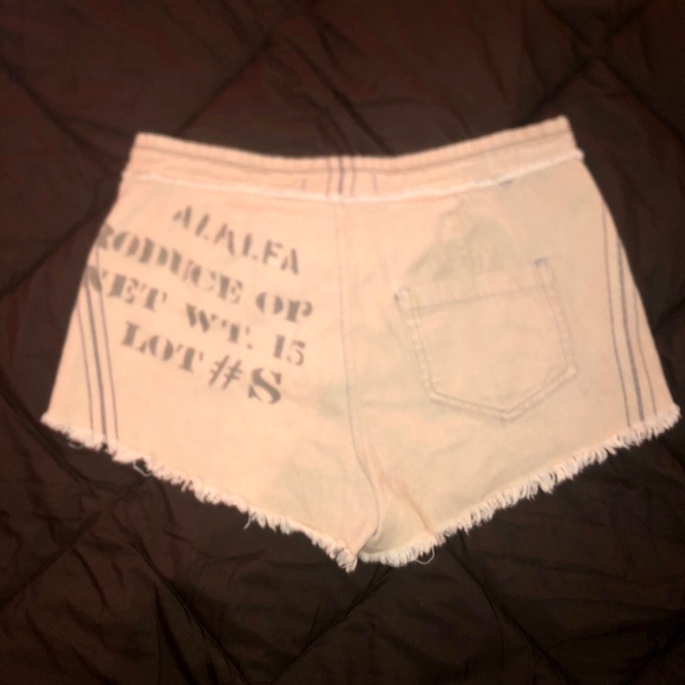 Free People “Cargo” print Shorts - Picture 3 of 6